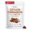 Ceylon Cinnamon Softgels with MCT Oil, Cinnamon Supplement, 300 Count