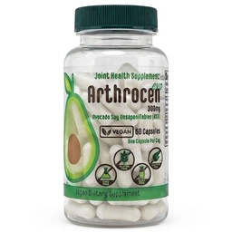 EVO Vegan Joint Health Supplement, 300Mg Avocado Soy Unsaponifiable, 60 Day Supply, en kapsel per dag (2 månader)