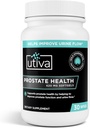 Utiva Prostate Health - Naturlig formel för hälsosam funktion och urinflöde - Prostate Supplement för män - Beta-Sitosterol och Saw Palmetto för män - 30 Softgels