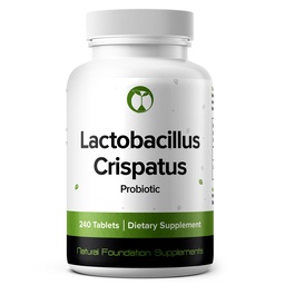 Lactobacillus Crispatus Probiotic 240 tabletter (4 månaders leverans) - Forskad stam LCR86 - 3 miljarder CFU - Digestive & Vaginal Health Support - GMP Certified (240, Lactobacillus Crispatus)
