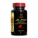 Choless Control Herbal Nutrition with Policosanol, Guggul, Cayenne Garlic | Support Cholesterol Balance Formula with Niacin | 1 Bottle 60 Capsules