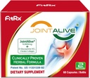 FitRx JointAlive Joint Support Supplements for Women & Men, Glucosamine Chondroitin, Typ II Collagen, Relief Joints Discomfort, Cartilage Repair, så snabbt som 7 dagar, 60 portioner