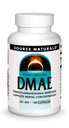 Källa Naturals DMAE, Dimethylaminoetanol Bitartrate - Stöder mental koncentration *, 351mg - 100 kapslar