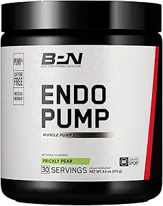 BARE PERFORMANCE NUTRITION BPN Endo Pump Pre-Workout Muscle Pump Enhancer, ökad blodflöde / syretransport till muskler, Prickly Pear