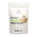 Gorilla Gulps 100% Organic Pure Plant Protein Powder | USDA Certified | Organic Protein Powder | Vegan | Non-GMO | Sugar, Soy, Dairy, & Gluten Free | 20 Servings - Vanilla Bean