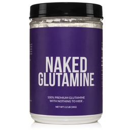 Ren L-Glutamin Made i USA - 200 portioner - 1000g, 2,2lb Bulk, Vegan, Non-GMO, Gluten och Soy Free. Minimera Muscle Breakdown och förbättra Proteinsyntesen. Inga tillsatser