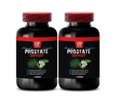 Saw Palmetto Extract Benefits - Prostate Support - Pygeum Bark Extract Benefits, Red Raspberry for Prostate Wellness, Graviola Leaf for Cellular Health, Green Tea Catechins 2 Bottles 120 Capsules