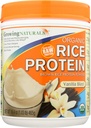 Organic Rice Protein Vanilla Blast -- 1 lb by Growing Naturals