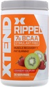 Xtend Ripped BCAA Powder Strawberry Kiwi | Skär Formel + Sugar Free Post Workout Muscle Recovery Drink med Aminosyror | 7g BCAA för män och kvinnor | 30 portioner