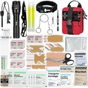 RHINO RESCUE Survival First Aid Kit for Hiking, Backpacking
