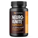 NeuroIGNITE Brain Supplements for Memory and Focus - 60 Count - Nootropics Brain Support Supplement med St John's Wort, Ginkgo Biloba, Bacopa, Phosphatidylserine - Non-GMO Capsules, 2-Month Supply