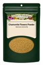 Nature's Wonderland Chamomile Flowers Powder, Wild Harvested Matricaria chamomilla, Finely Ground Botanical Herb for Tea, Baking & DIY Recipes, 1 oz