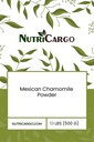 NutriCargo Chamomile Powder (Matricaria chamomilla) 1.1 lbs / 500g — Mexican Ground Chamomile Bulk Herb for Teas, Baking & DIY Blends