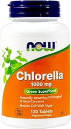 Chlorella 1000mg 120 tabletter (Pack of 2)