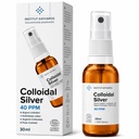 Premium Colloidal Silver Spray 40 PPM 1 fl oz ● 100% Natural ● Ebook Inc. ● Superior Concentration, Smaller Particles = Better Results ● Certified by 3 Independent Laboratories ● We are Specialists.