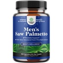 Natures Craft Saw Palmetto för män med Beta Sitosterol - Saw Palmetto Extract Prostate Health Supplement för Män Bladder Control och Prostate Support - Återställande hår Supplement