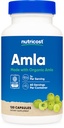 Nutricost Amla 1000mg, 120 vegetariska kapslar - CCOF-certifierad tillverkad med organisk, icke-GMO, Glutenfri, 60 portioner