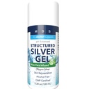 Colloidal Silver Gel, Bränn och sårvård med Aloe Vera - 30 ppm pH Balanced Formel hjälper lugna Burns, Sores & Eczema - Strukturerad Silver - Tillverkad i USA (3,38 oz)