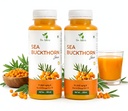 One Naturr - Sea Buckthorn Juice, Himalayan Berry Juice - 300ml, Anti-aging, Rich in Omega 3 6 7 9, Orange, Liquid Form, Gluten Free (Pack of 2, 300ml each)