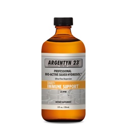 Argentyn 23 Professional Immune Support - Colloidal Silver, Bio-Active Silver Hydrosol, 23 ppm, Liquid Twist Top, 8 Fl Oz (236 ml)