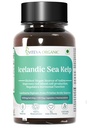 Sea Kelp Capsules 600mg 120 Veg Capsules - Icelandic Laminaria Digitata Thyroid Supplement - Natural Antioxidant for Metabolism & Hormone Balance- Sea Kelp Supplement for Iodine Support