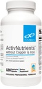 XYMOGEN AktivNutrients Without Copper & Iron - Multimineral Multivitamin för Män + Kvinnor med folat, B12, Zink och vitamin C, Beta Carotene, Selen Supplement - Daglig multivitamin (120 kapslar)