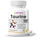 Biotrex Nutraceuticals Taurine 500mg - 60 Veg Capsules