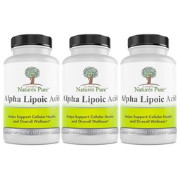 Enkelt natur Pure Alpha Lipoic Acid 600mg 360 Veggie kapslar, icke-GMO Thioctic Acid 12 månaders leverans