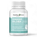 Hälsosam vård Ginkgo Biloba 2000mg 100 kapslar australiensiska Made