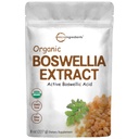 Organic Boswellia Serrata Extract Powder, 8 Ounce, Pure Boswellia Supplement med 65% Boswellic Acid, stöder gemensamma, knän och ben hälsa, icke-GMO, Pet Friendly, Indien Origin