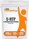 BulkSupplements.com 5-HTP (Griffonia Seed Extract) - 5-HTP 200mg - Mood Boosting Supplement - Serotonin Supplement - 5 HTP - Mood Boost (250 Grams - 8.8 oz)