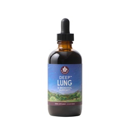 WishGarden Herbs Deep Lung & Bronchial Support - Natural Lung Support Supplement och Lung Cleanse för rökare med Mullein Leaf, stöder Lung Health och Lung Detox, främjar Lung Strength, 4oz