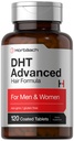 Horbäach DHT Advanced Hair Formula | 120 tabletter | Non-GMO och Gluten Free Hair Formel Blend med Saw Palmetto, Kudzu och Fo-Ti