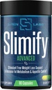 Slimify Advanced Fat Burner for Weight Loss - Garcinia Cambogia, African Mango och Grains of Paradise - Öka Metabolism, minska aptiten och öka energi - Stim Free (90 kapslar)