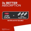 Qunol CoQ10 100mg Softgels Ultra 3X Better Absorption Coenzyme Q10 Supplements - Antioxidant Supplement for Vascular and Heart Health & Energy Production - 2 Month Supply - 60 Count (Pack of 2)