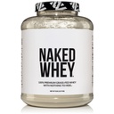 NAKED WHEY 5LB 100% Grass Fed Unflavored Whey Protein Powder - Endast 1 Ingrediens, Undenatured - Ingen GMO, Soja eller Gluten - Inga konserveringsmedel - Främja muskeltillväxt och återhämtning - 76 portioner