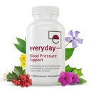 Everyday Blood Pressure Support Supplement - Hawthorn Berry, Arjuna & Magnesium - Herbal Wellness Formula for Men & Women | 60 Capsules