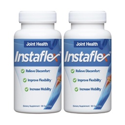 Instaflex Joint Support Supplement - Clinically Studied Joint Relief Blend of Glucosamine, MSM, White Willow, Turmeric, Ginger, Cayenne, Hyaluronic Acid - 180 kapslar