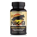 American BioSciences NK-9, AHCC Supplement för hundar och katter - Kosttillskott för att stödja immunförsvar - Tillverkad för Pets immunförsvar - 30 kapslar, 250mg / kapsel