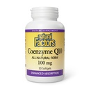 Natural Factors Coenzyme Q10 - Antioxidant Support Supplement stöder cellulär energiproduktion - bättre asorptionshjälpmedel hälsosam hjärtfunktion - 100 mg, 60 Softgels (60 portioner)