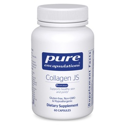 Pure Encapsulations Collagen JS - Skin & Joint Health* - 1,000 mg Hydrolyzed Biocell Collagen - Gluten Free & Non-GMO - 60 Capsules