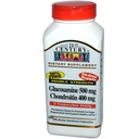 21st Century Glukosamin Chondroitin 500/400mg - Dubbel styrka, cp 150 greve