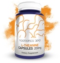 Nootropics Depot L-Theanine Capsules 200mg (180 greve) | Främjar avkoppling | Stöder Hälsosamma Stressnivåer + Sömncykler | Främjar kognitiv funktion + Fokus | Amino Supplement