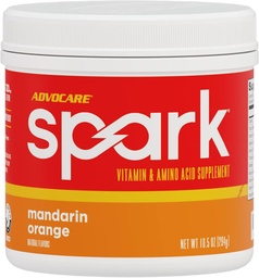 AdvoCare Spark - Energidryck Mix - Vitamin & Amino Acid Supplement - Stöder Energi & Fokus - Portable Immune Support - Sugar-Free - Mandarin Orange (10,5 oz)