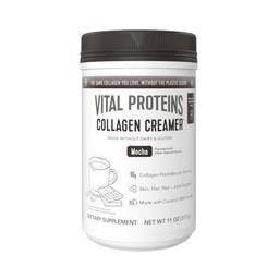 Vital Proteins Collagen Peptides Powder - Mocha Coffee Creamer för hår, hud och naglar Support, 11 Oz