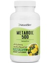 NaturalSlim Evening Primrose Oil för kvinnor 1500mg från Cold Pressed Oil - Metaboil 500 GLA Supplement Gamma Linolenic Acid för kvinnors hälsa, metabolism, hjärt- och hudhälsa - 270 Softgels