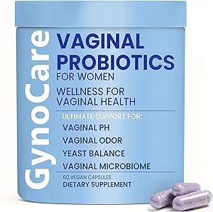 Vaginal probiotika för kvinnor pH balans | Prebiotika & Probiotika för kvinnor | Kvinnors Welness för vaginal hälsa | Odor Relief | 60 kapslar