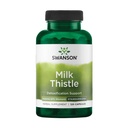 Swanson Milk Thistle (Standardized) - Herbal Liver Support Supplement w / 80% Silymarin - Naturlig formel som hjälper till att upprätthålla övergripande hälsa och välbefinnande - (120 kapslar)