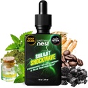 Wellness Nest Shilajit Shockwave Drops: Energy Drops, Focus Drops - Pure Himalayan Shilajit with Natural Tulsi, Panax Ginseng, Peppermint, Japanmint Supercharge Your Day - 30 Servings