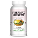 Maxi Health Fibermax Supreme - Fiber kapslar för genlisk matsmältning och Gut Support - Vegetarisk Psyllium Husk kapslar - Kosher Fiber Supplement för män och kvinnor (180 greve)